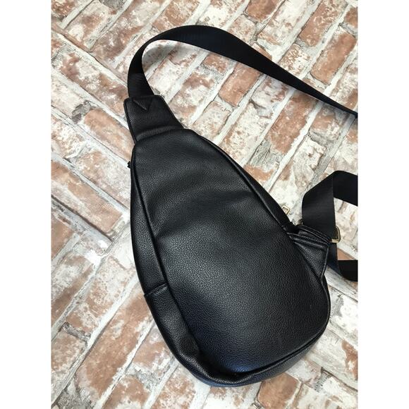 Women's Sling Bag Crossbody Shoulder Bag Chest Travel Backpack Handbag w/ Tassel - Picture 3 of 5